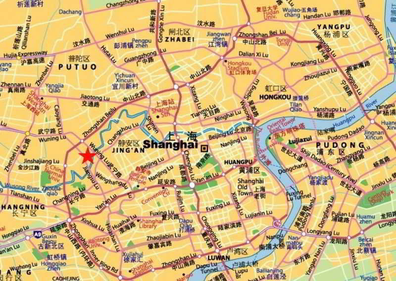 Holiday Inn Express Shanghai Putuo By Ihg المظهر الخارجي الصورة